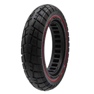 Rueda maciza offroad ultraligera 10x2,125-6,1/B34 linea roja