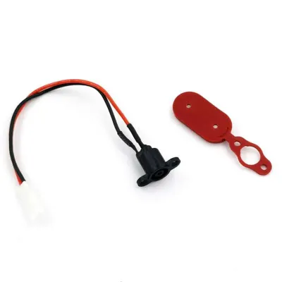 Puerto de carga DC 8mm con tapa imantada para Xiaomi 1S, Essential y Ninebot
