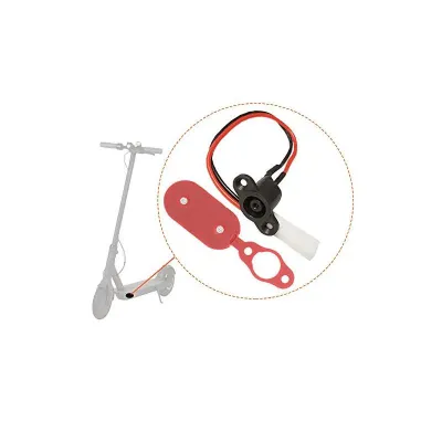 Puerto de carga DC 8mm con tapa imantada para Xiaomi 1S, Essential y Ninebot