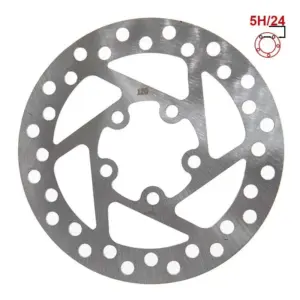 5605814053 Disco de freno 120mm 5H plata para Xiaomi M365, Essential, 1S, Pro/2