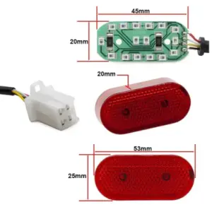 Luz trasera guardabarros 5-70V para Smartgyro