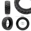 Neumático tubeless 9x3-5,5 Kukirin G2 pro (2024)