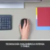 Raton Logitech B170 optico inalambrico negro