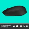 Raton Logitech B170 optico inalambrico negro