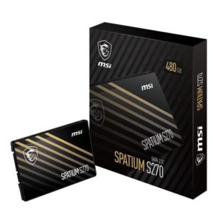 DISCO DURO 2.5" SSD 480GB SATA3 MSI SPATIUM S270