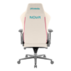 Silla Gaming Nova Cream Edition Alta Gama Cuero Color Crema y Rosa