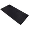 Phoenix - Alfombrilla PU 80 x 40 cm, Antideslizante, Impermeable, Material Simil Cuero Negra